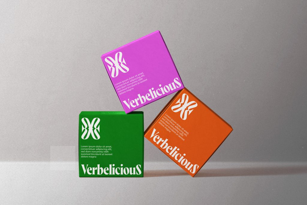 Verbelicious diseno packaging golosinas